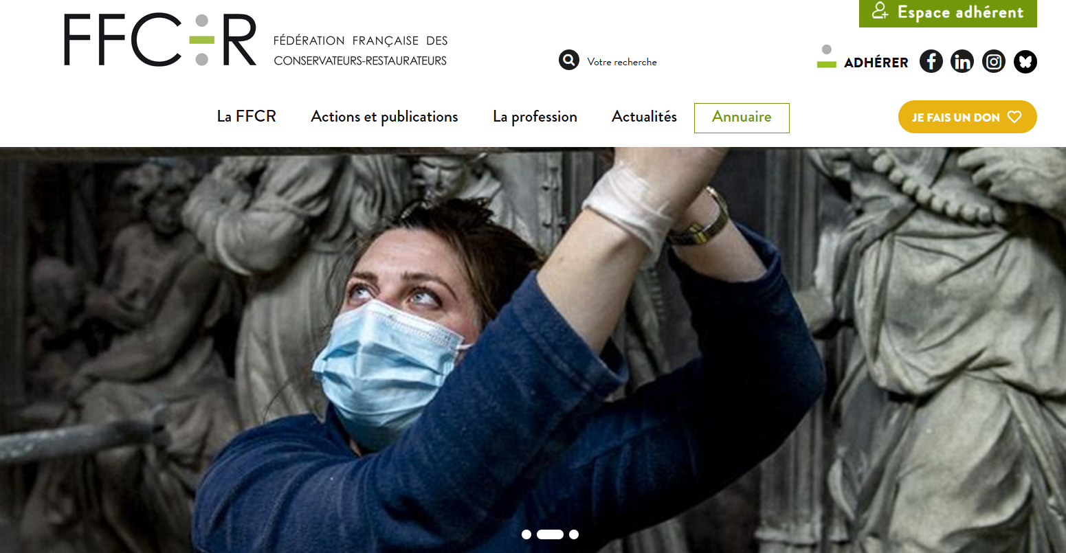 Nouveau site FFCR