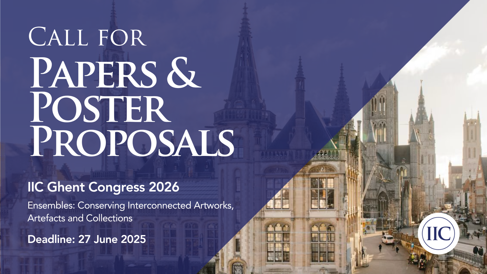 IIC Ghent Congress 2026: Call for Paper and Poster Proposals