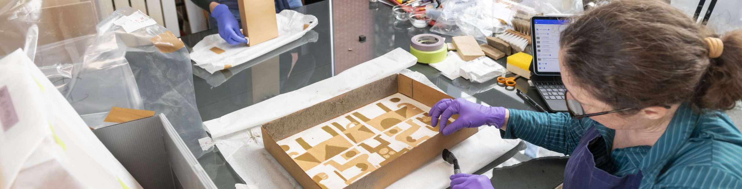 Atelier de conservation-restauration ABACA. Photo Anne-Charlotte Compan