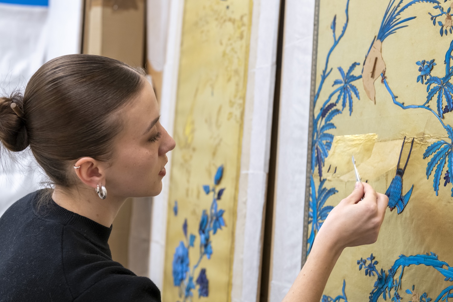 Ce mois-ci, d&eacute;couvrez&hellip; La conservation-restauration des arts graphiques